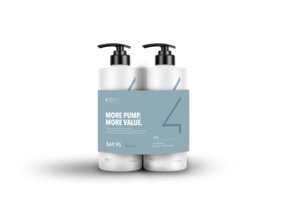 Curly Hair Enhancement: KOBO Curl Shampoo & Conditioner 750ml Duo