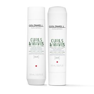 Goldwell Dualsenses - Curls & Waves Hydrating Shampoo & Conditioner 300ml Bundle