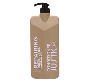 1 Litres: JUSTK Repairing - Coconut Oil & Argan Oil Conditioner 1000ml