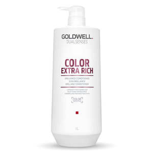 1 Litres: Goldwell Dualsenses Color Extra Rich Brilliance Conditioner 1000ml