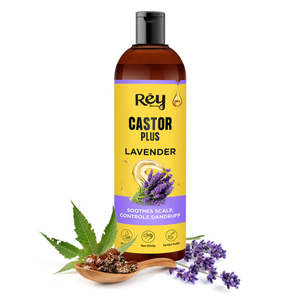 Rey Naturals - Castor Plus Lavender Hair Oil - Promotes Hair Growth | Nourishes &hellip;