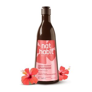 Nat Habit - Fresh Navdha 9-Care Potion Five Oil Hibiscus Shampoo 250ml