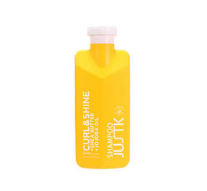 JUSTK Curl & Shine - Shea Butter & Jojoba Oil Shampoo 300ml