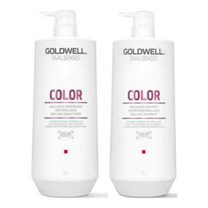 Goldwell Dualsenses Color 1 Litre Shampoo & Conditioner Bundle