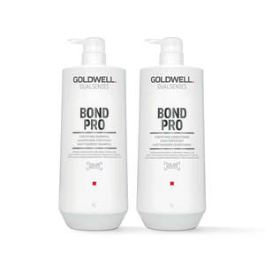 Goldwell Dualsenses Bond Pro 1 Litre Fortifying Shampoo & Conditioner Bundle