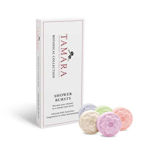 Essentially Tamara Botanical Collection - Box of 10 Shower Bursts