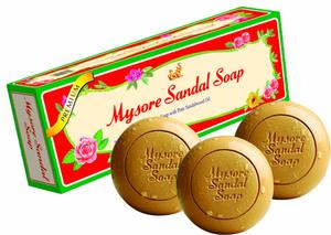 Value Packs: Mysore Sandal Soap Pack – 150g × 3