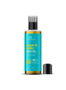New Collection: Botanic Hearth Argan & Biotin Hair Oil with Rice Water – 150ml