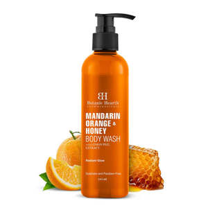 New Collection: Botanic Hearth Mandarin Orange & Honey Body Wash with Lemon Peel Extract – 245ml