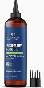 New Collection: Botanic Hearth Rosemary Hair Oil with Biotin, Jojoba & Castor Oils – 198ml