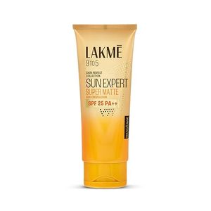 New Collection: Lakmé Sun Expert Super Matte SPF 25 PA++ Sunscreen – 50g