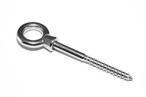 Eye Woodscrews: Eye Screw (With Collar)