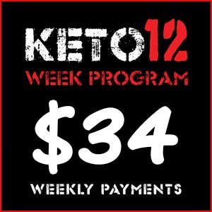 Keto12 Week Online Program (Weekly Payments)