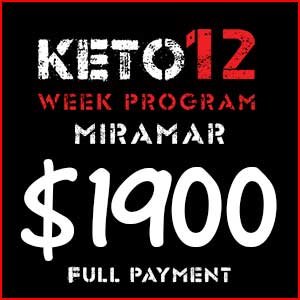 Miramar Keto12 Week Program (Full Price)