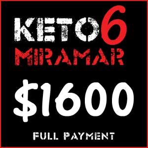 KETO 6 Miramar (Full price)