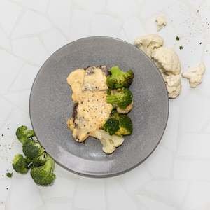 Steak and Cheese with Mixed Vegetable-(Keto)