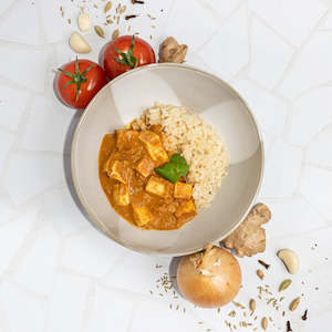 Butter Paneer with Cauliflower Rice -(Keto)