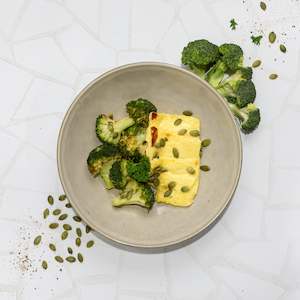 Ready To Eat Meals: Halloumi with Broccoli-(Keto)