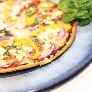 Breads And Buns: Chicken Pizza-(Keto)