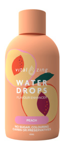 Products: VitalZing WaterDrops Peach 45ml – KetoEasy