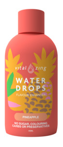 VitalZing WaterDrops Pineapple 45ml – KetoEasy