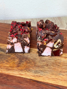 Products: Dark Chocolate Rocky Road - 5 Piece Pack - 2.3g Carbs Keto Kink