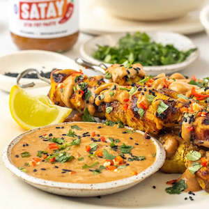 Recipes: Chicken Satay Skewers (using Forty Thieves Satay Paste)