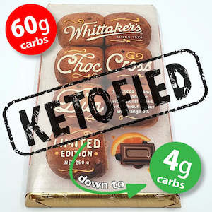 Recipes: ~ Ketofied Easter Hot Cross Bun Milk Chocolate