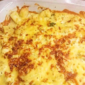 ~ Cheesy Vegetable Bake Recipe (using Soup & Spinach Powder)