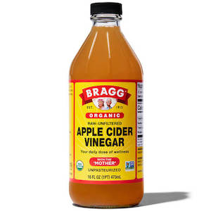 Raising Agent: Apple Cider Vinegar - Bragg Organic - 473ml