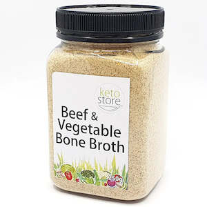 Gut Health: Beef & Vegetable Bone Broth 250g Jar