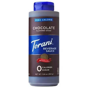 Flavour: Torani Chocolate Beverage Sauce - Zero Carb + Zero Calorie