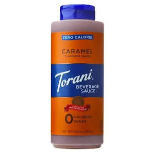 Flavour: Torani Caramel Beverage Sauce - Zero Carb + Zero Calorie