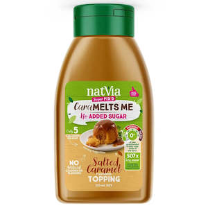 Flavour: Natvia Topping Salted Caramel
