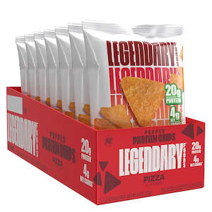 Legendary Popped Protein Chips - Pizza [Box of 7]