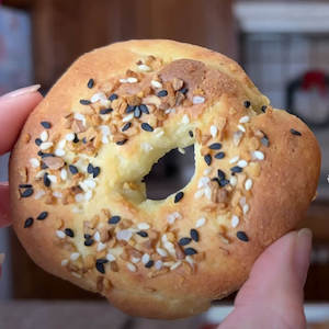 ~ Bagel Recipe (using Keto Flour)