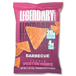 Legendary Popped Protein Chips - BBQ