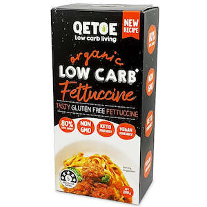 Lunch: Qetoe Organic Low Carb Fettuccine