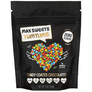 Snacks Under 5: Max Sweets - Yum Yums Candy Coated Chocolates - Zero Carb