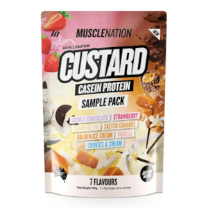 Soup: Custard Pudding Ice-cream Mix Protein - 7 Sample Pack