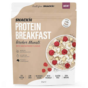 Back In Stock: Bircher Muesli - White Choc Raspberry