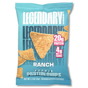 Legendary Popped Protein Chips - Ranch