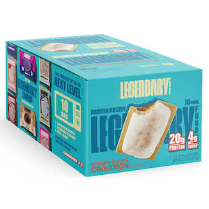 Legendary Protein Pastry - Brown Sugar Cinnamon Box of 10 [Save $14]