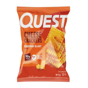 Protein: Quest Cheese Chips 2.0 (official name is Crackers!)