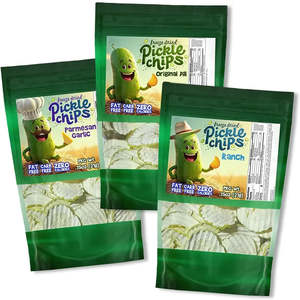 Freeze Dried Pickle Chips 3 Flavour Pack