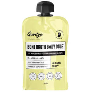 Soup: Bone Broth - Gevity A M Cleanse Body Glue Pouch
