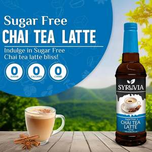 Sugar Free Chai Tea Latte Syrup