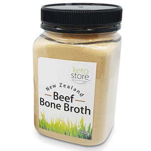 Ingredients: Beef Bone Broth 180g Jar