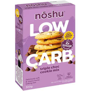 Noshu Triple Chocolate Cookie Mix (No Maltitol)