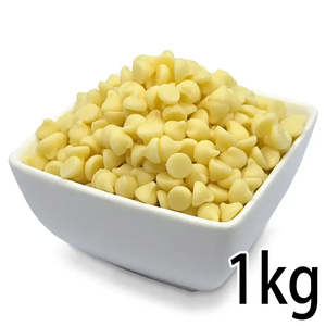 Ingredients: White Chocolate Drops 1kg